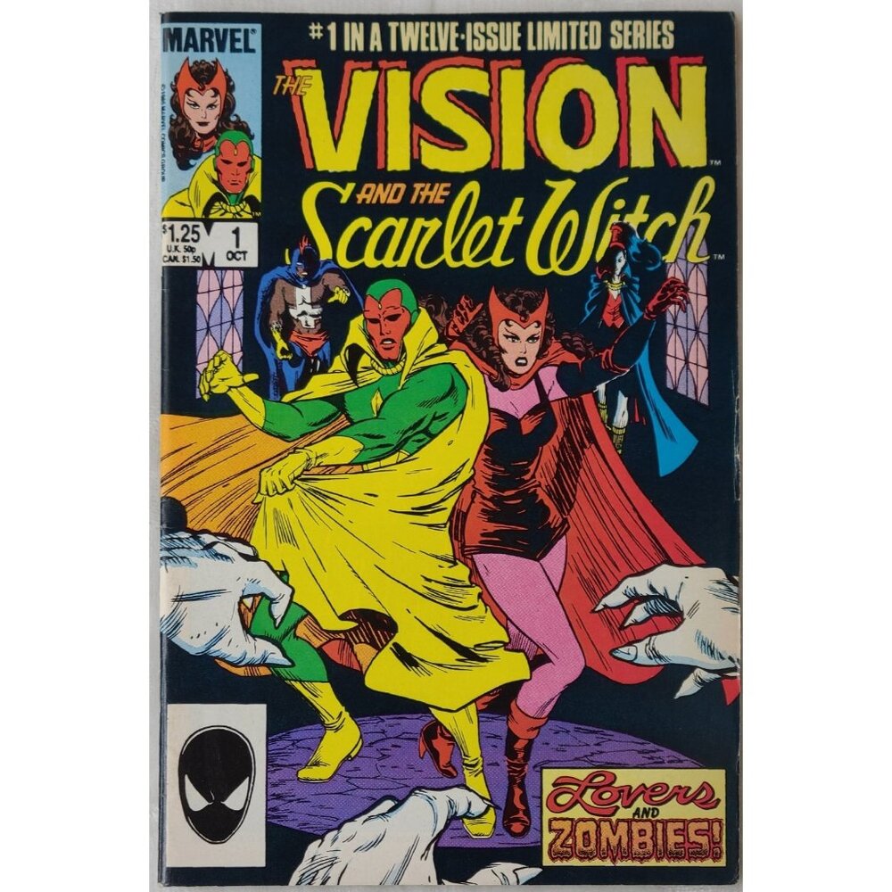 Vision and the Scarlet Witch 1 Marvel Comics 1985 VG/FN